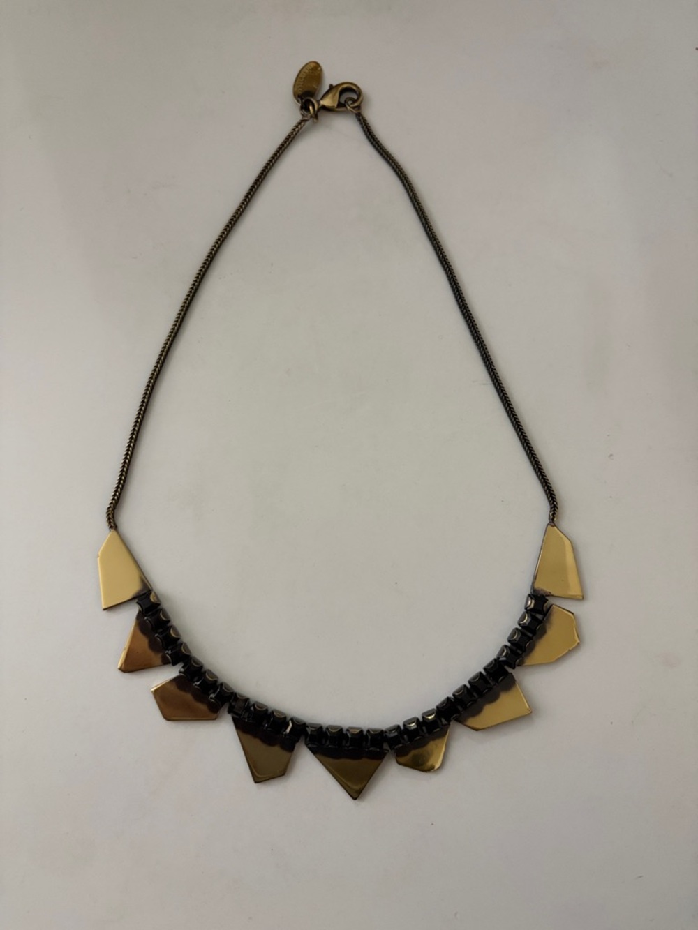 Vintage Gold Geometric Pendant Necklace - Women Jewelry